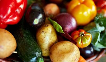 Image of fruit and vegetables for cancer nutrition